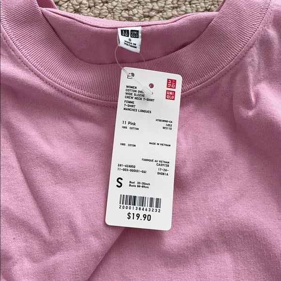 Uniqlo brand new with tags flared arm shirt - Picture 3 of 3